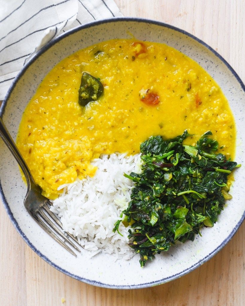 Homecooked Vegetarian Indian Meal