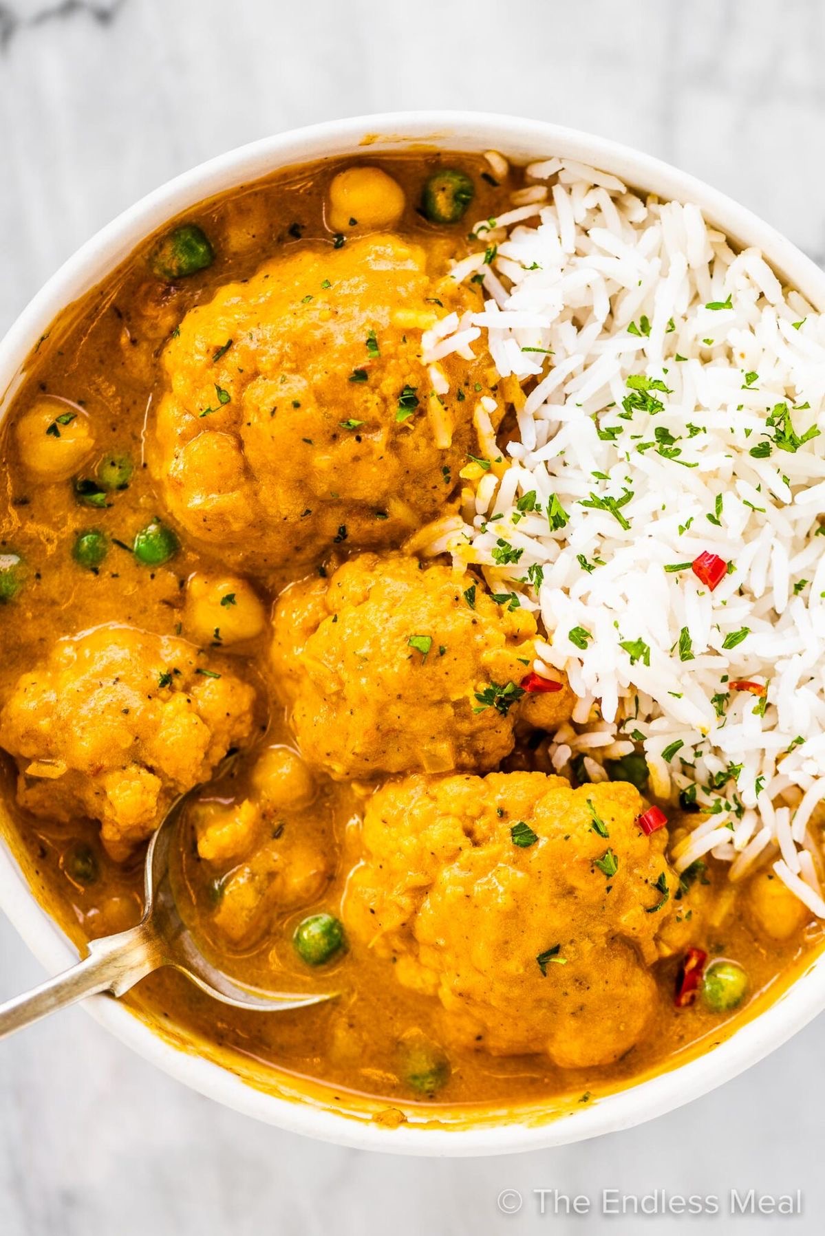 Homecooked Vegetarian Indian Meal